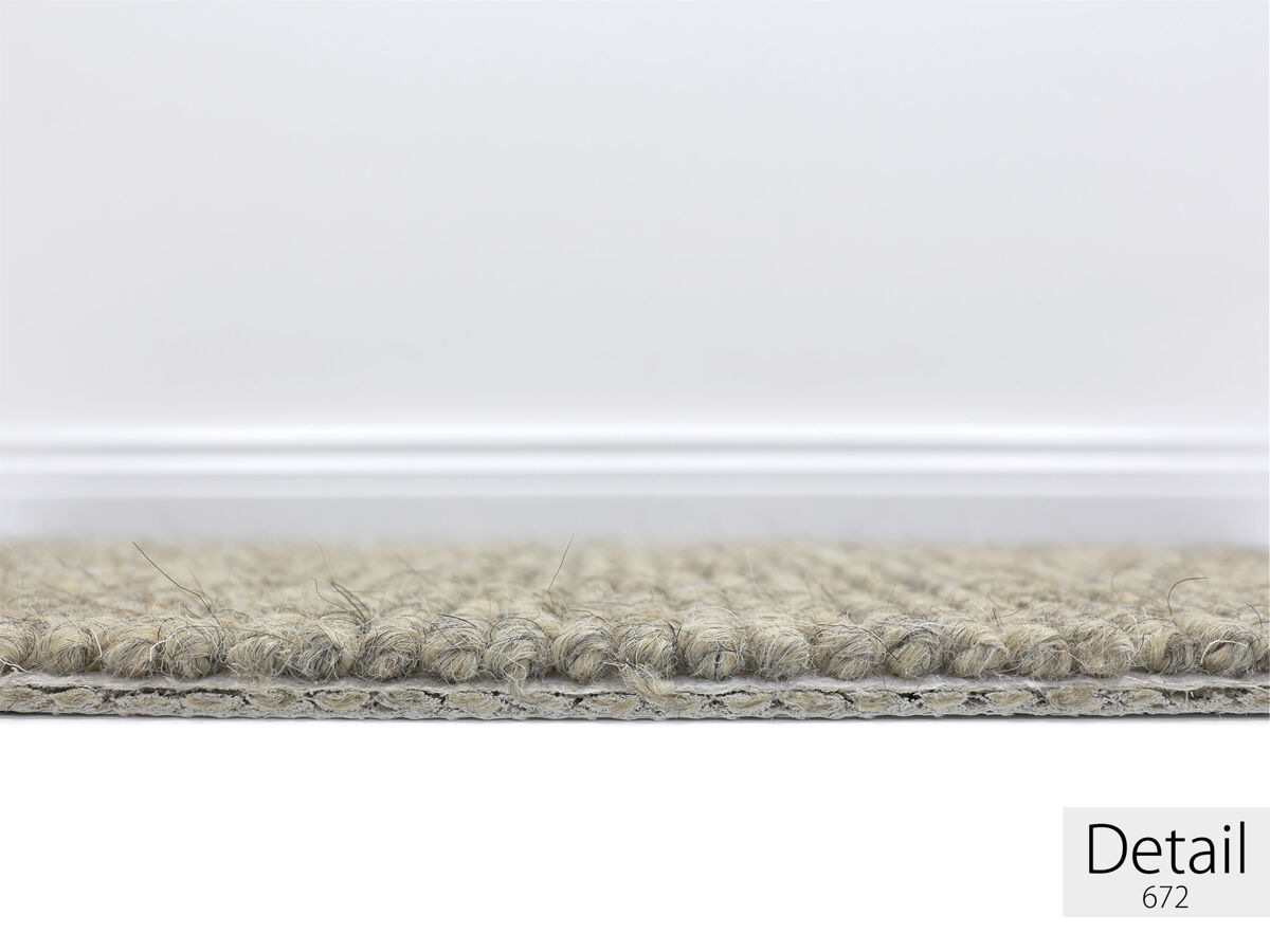 Sea Teppichboden | 100% Naturfaser | 400cm Breite & Raummaß