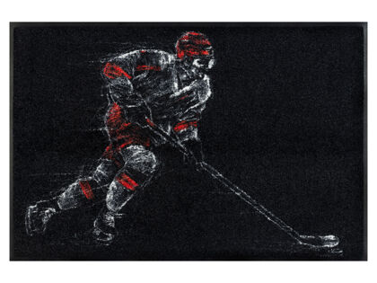 Wash+Dry Fußmatte Icehockey | 50x75 cm
