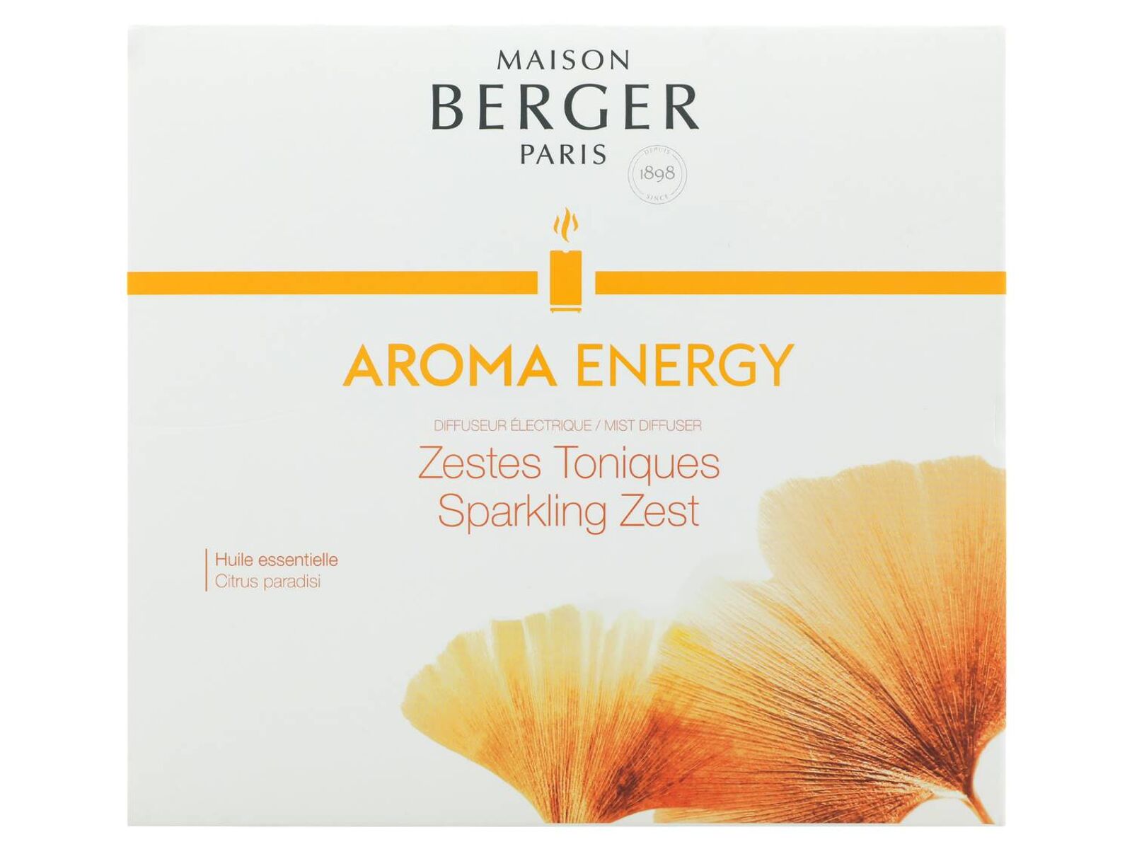 Maison Berger Paris Elektrodiffusor Energy 7008 | + 475ml Aroma Energy
