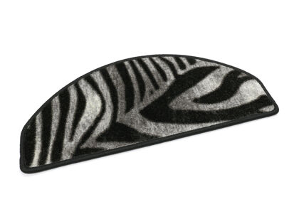 Noah Zebra Stufenmatte | mit Powerback | Wunschmaß & Wunschform