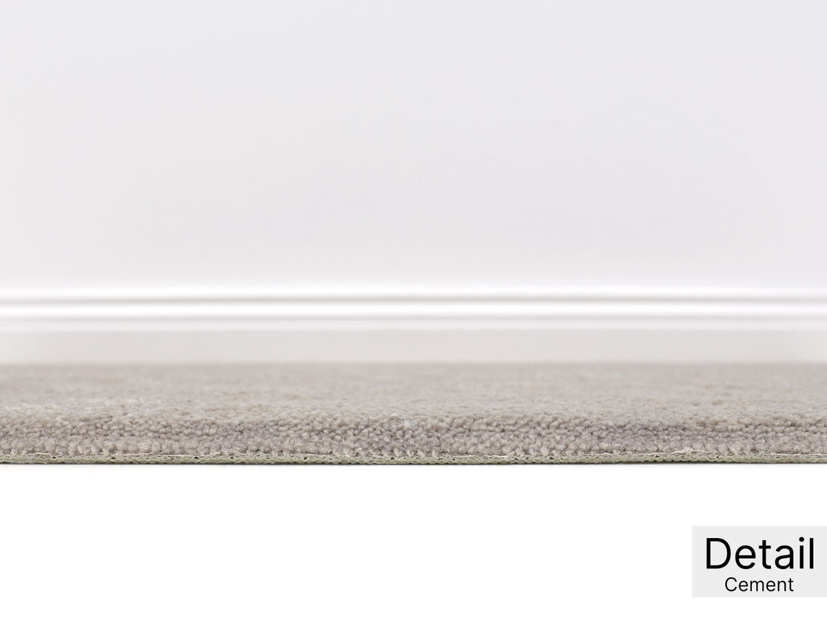 Chablis Hochflor Teppichboden | Objekteignung | 400 & 500 cm Breite & Raummaß