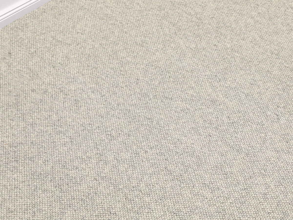 Teppichboden Meterware 500cm und 400cm breit in Beige ideal für Esszimmer  und Wohnzimmer Auslegware mit Vliesrücken Made in Netherlands