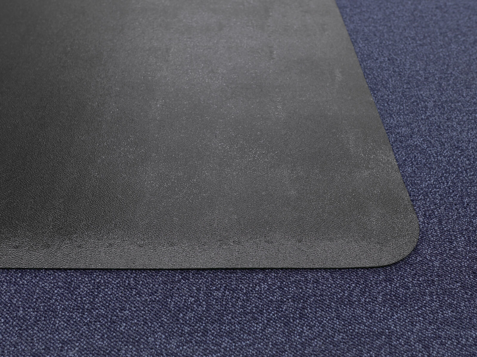Advantagemat Bodenschutzmatte | für Teppich bis 6mm | Schwarz