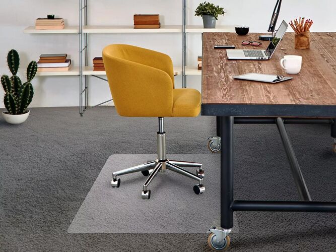Ledph Fussbodenschutz für Bürostuhl, PVC Floor Protection Mat