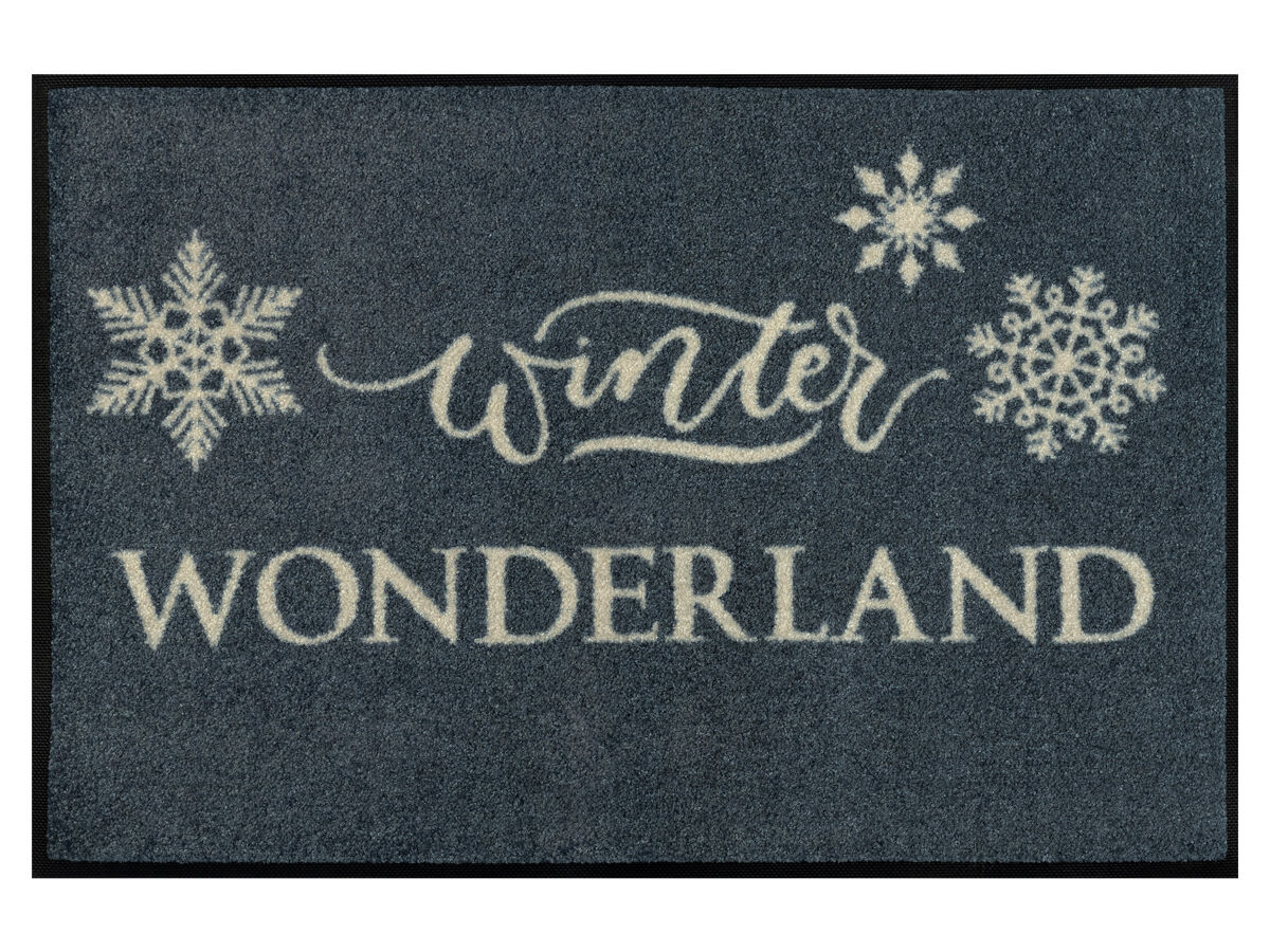 Wash+Dry Fußmatte Winter Wonderland, 50 x 75cm