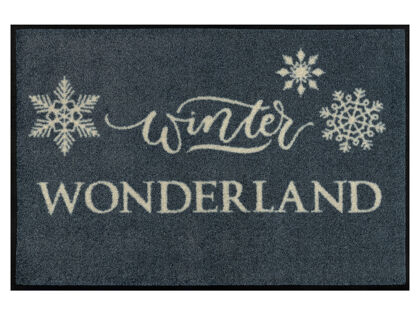 Wash+Dry Fußmatte Winter Wonderland | 50 x 75cm