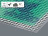 AKO Haftgitter II | für Teppiche und Teppichböden | 80 & 120cm Breite in Wunschlänge