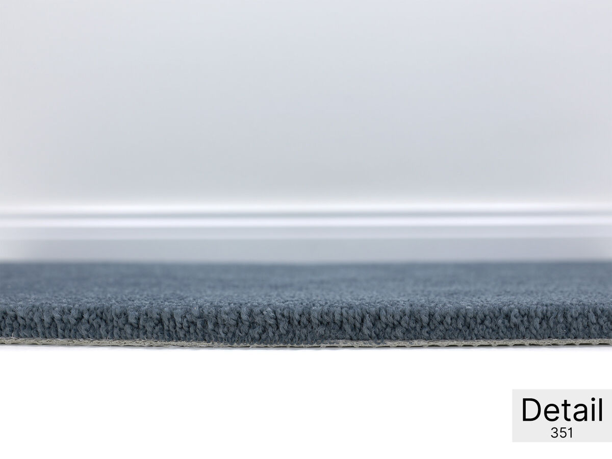 JAB Ocean Velours Teppichboden | Hochflor | Textilrücken | 400cm Breite & Raummaß