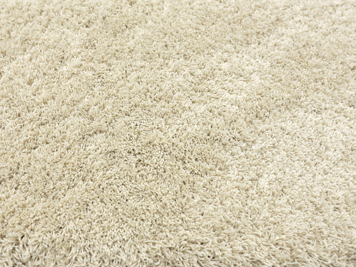 David Hochflor Teppichboden, mit Komfortrücken, 400cm Breite & Raummaß, Sand, Mustermaterial