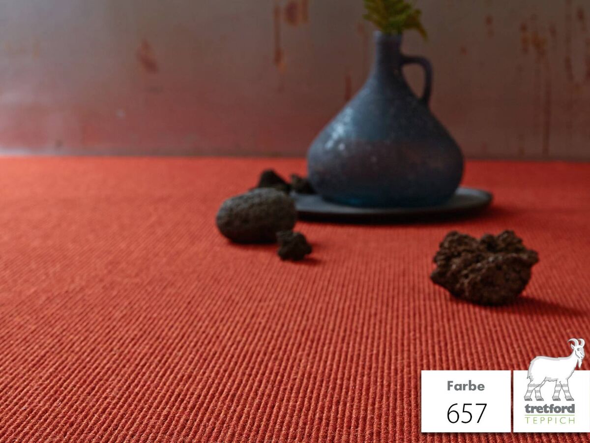 tretford VOYAGE Teppichboden | 80% Ziegenhaar 20% Wolle | 16 Sonderfarben
