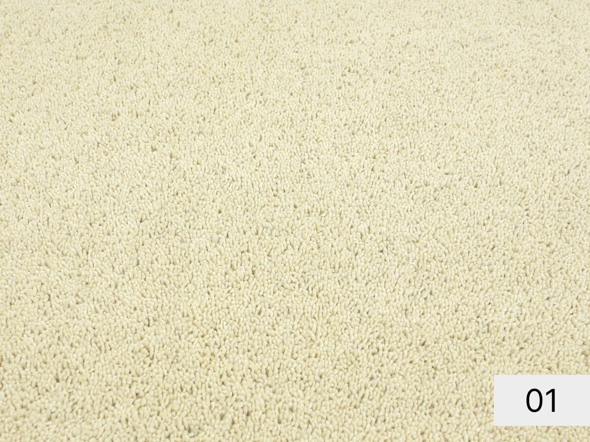 Buffalo Hochflor Teppichboden | 80% Wolle | 400cm Breite & Raummaß