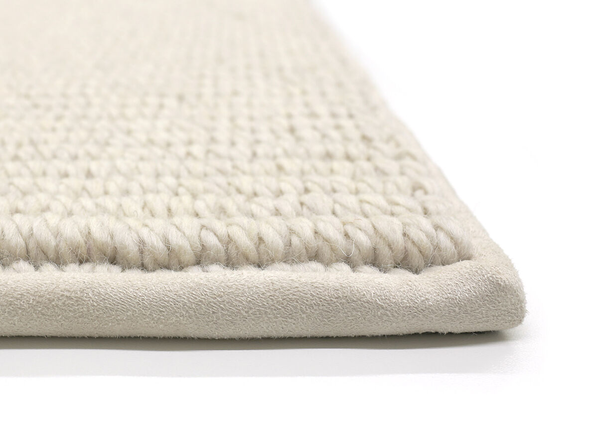Let It Rib Woll-Teppich | 100% Neuseelandwolle | Blindeinfassung | Wunschmaß & Wunschform