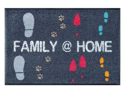 Wash+Dry Fußmatte Family @ Home | 50x75 cm