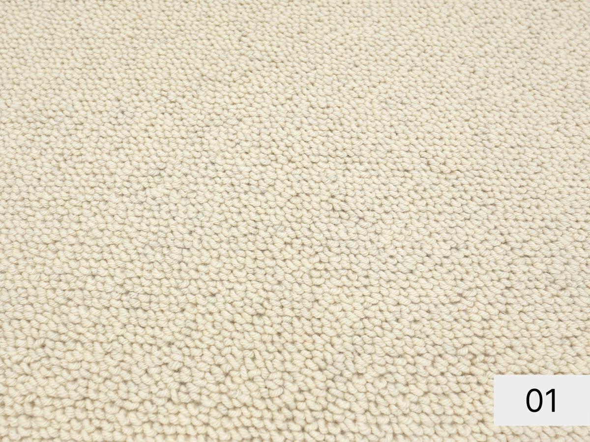 Philadelphia Woll-Teppichboden | 100% Schurwolle | 400cm Breite & Raummaß