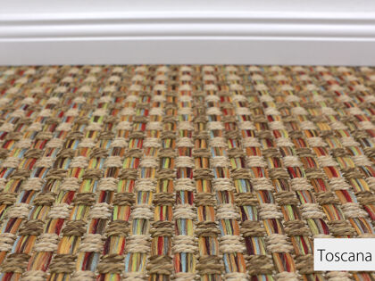Sunny Teppichboden | gemustertes Flachgewebe | 380cm Breite & Raummaß
