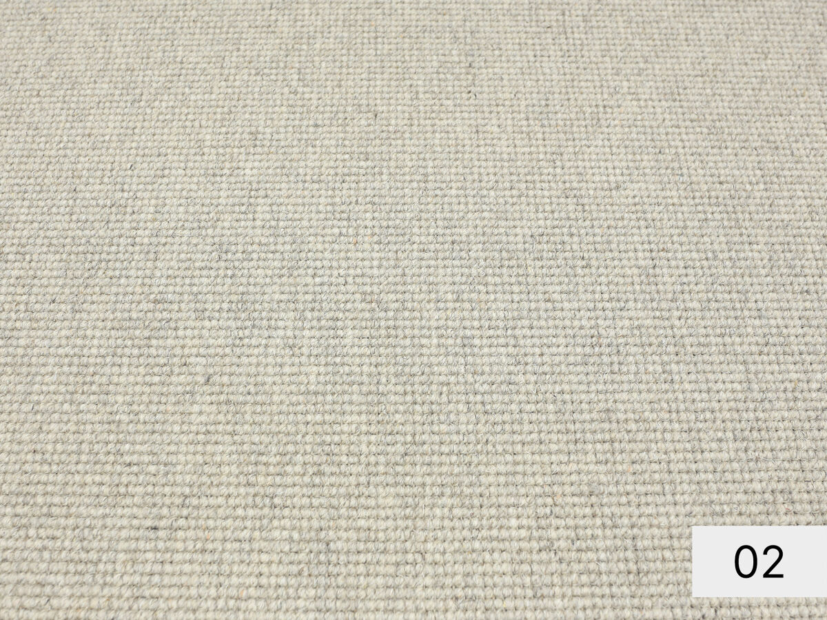 Austin Woll-Teppichboden | 100% Schurwolle | 400cm Breite & Raummaß