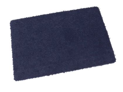 Orion Fußmatte Navy Blue | 60° waschbar | Wunschmaß & Wunschform