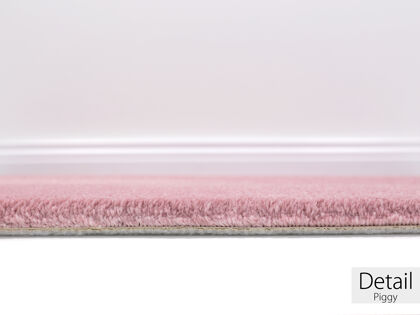 SALE Emily Velours Teppichboden | seidenweich! | Farbe Piggy | 400cm x 385cm