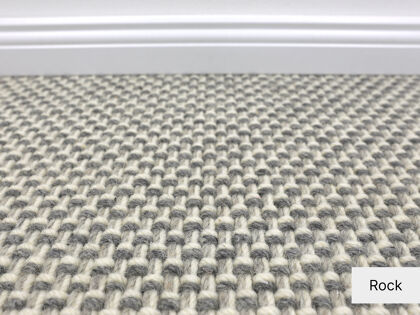 Elba Handweb-Teppichboden | 100% Wolle | 500cm Breite & Raummaß
