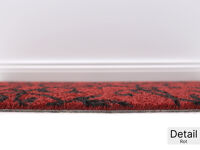 Bijou Home & Office Floral Vorwerk Teppichboden | Velours | 400cm Breite & Raummaß