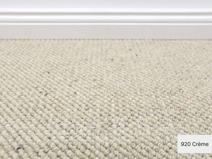 Tisca Tweed Teppichboden | 100% Schurwolle | 460cm Breite & Raummaß
