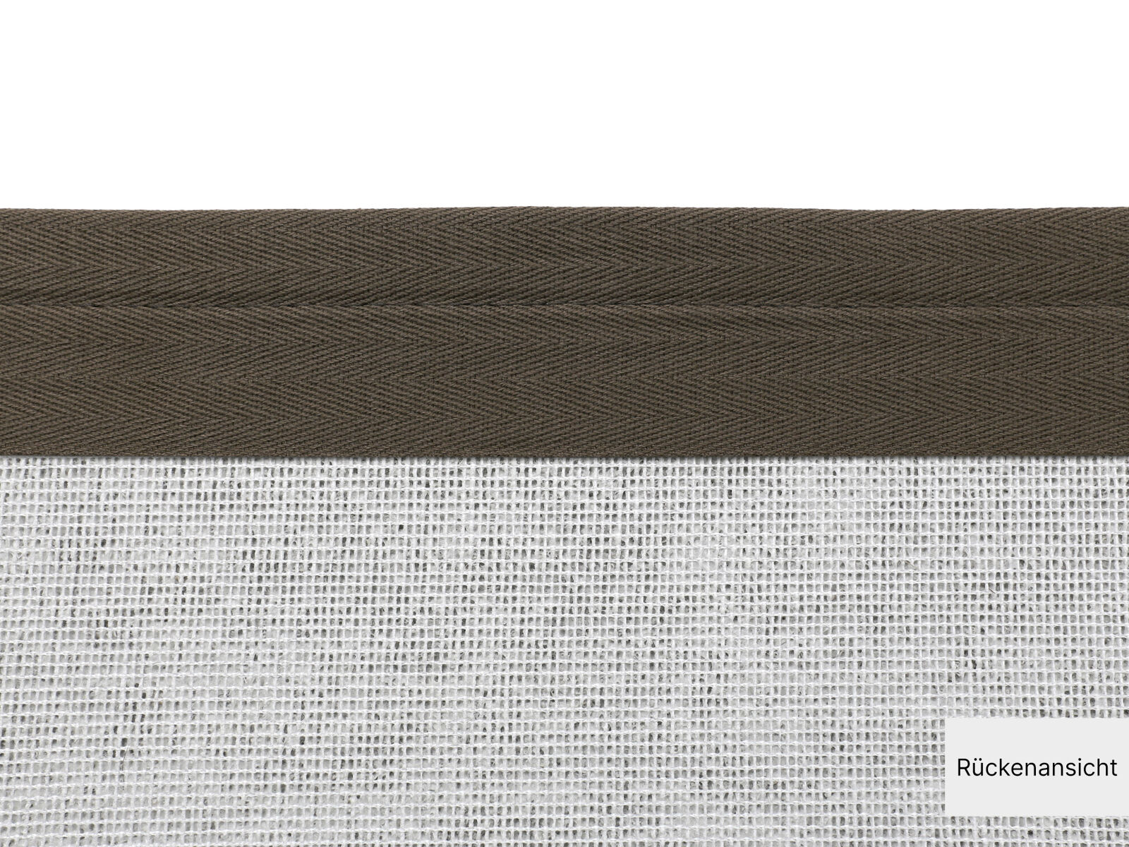 Saba Wollweb Bordürenteppich | 3cm Baumwollbordüre | Wunschmaß & Wunschform