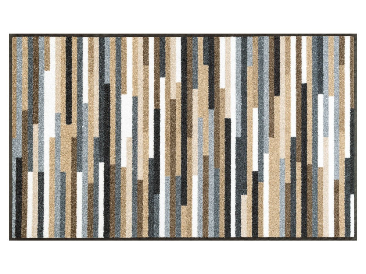 Wash+Dry Fußmatte Mikado Stripes nature | verschiedene Größen