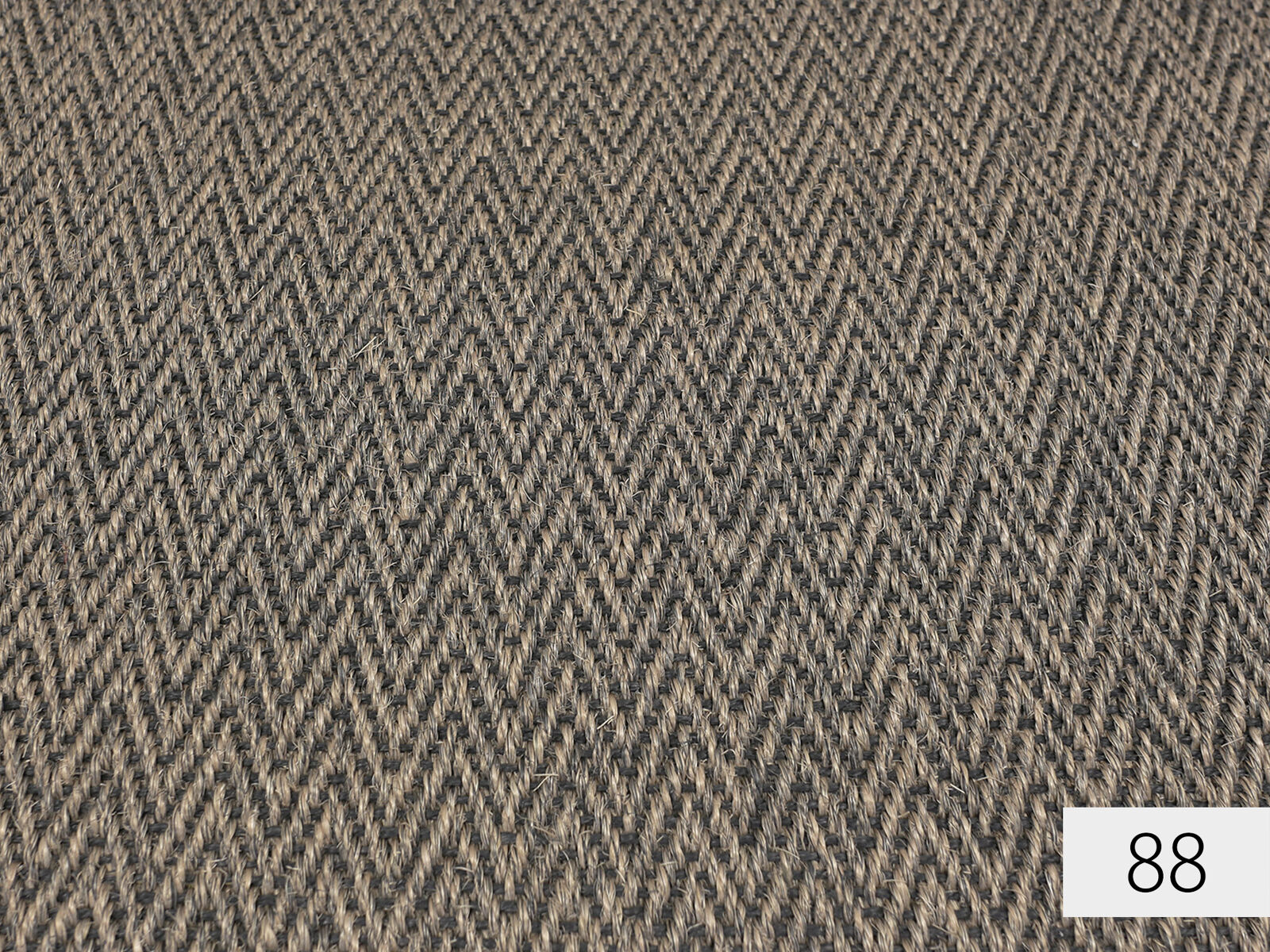 Colombo Sisal Teppichboden | gemustertes Flachgewebe | 400cm Breite & Raummaß