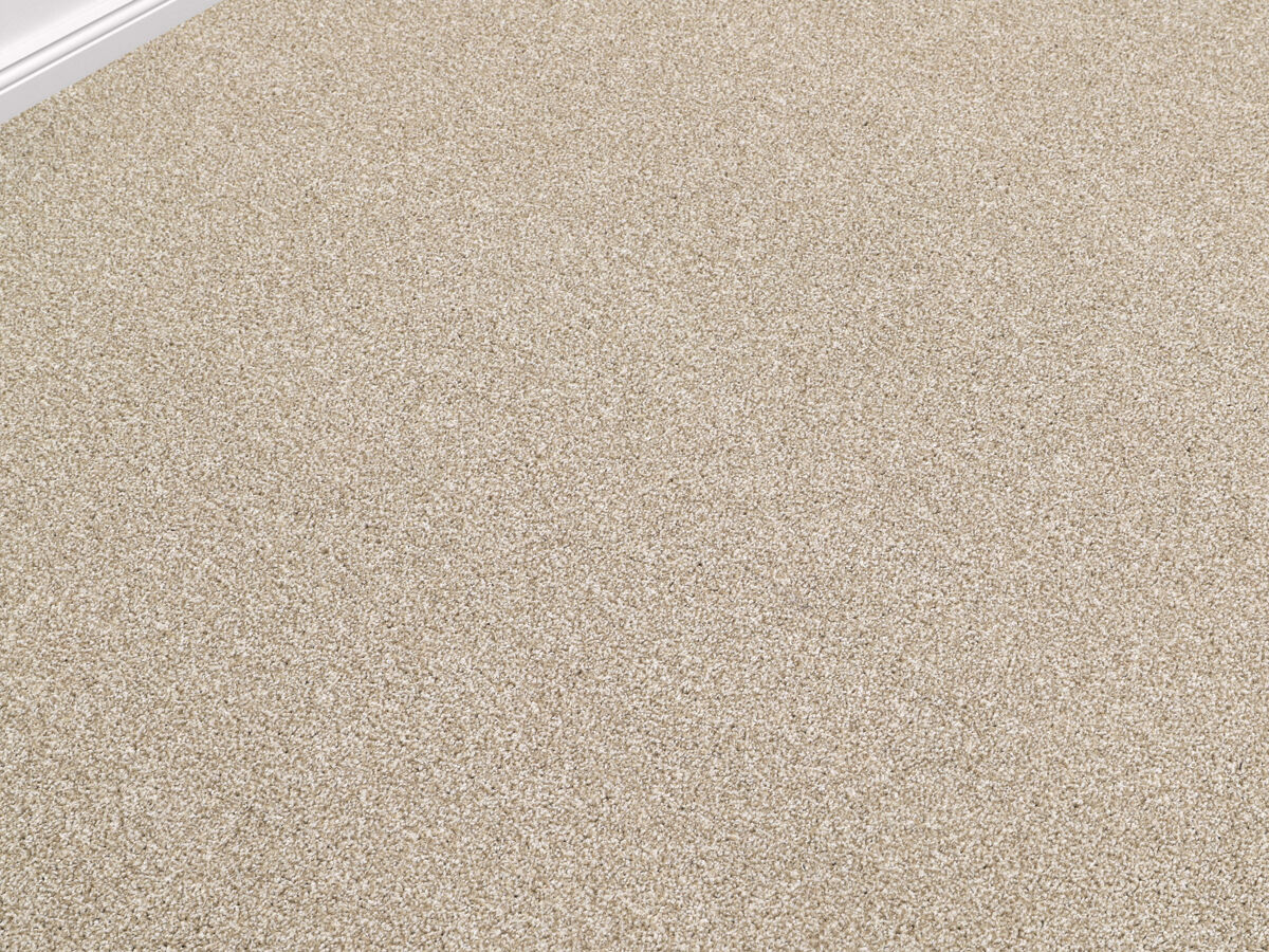 Teppichboden Lima Velours | meliert | & | | Raummaß 400cm Beige Breite Mustermaterial