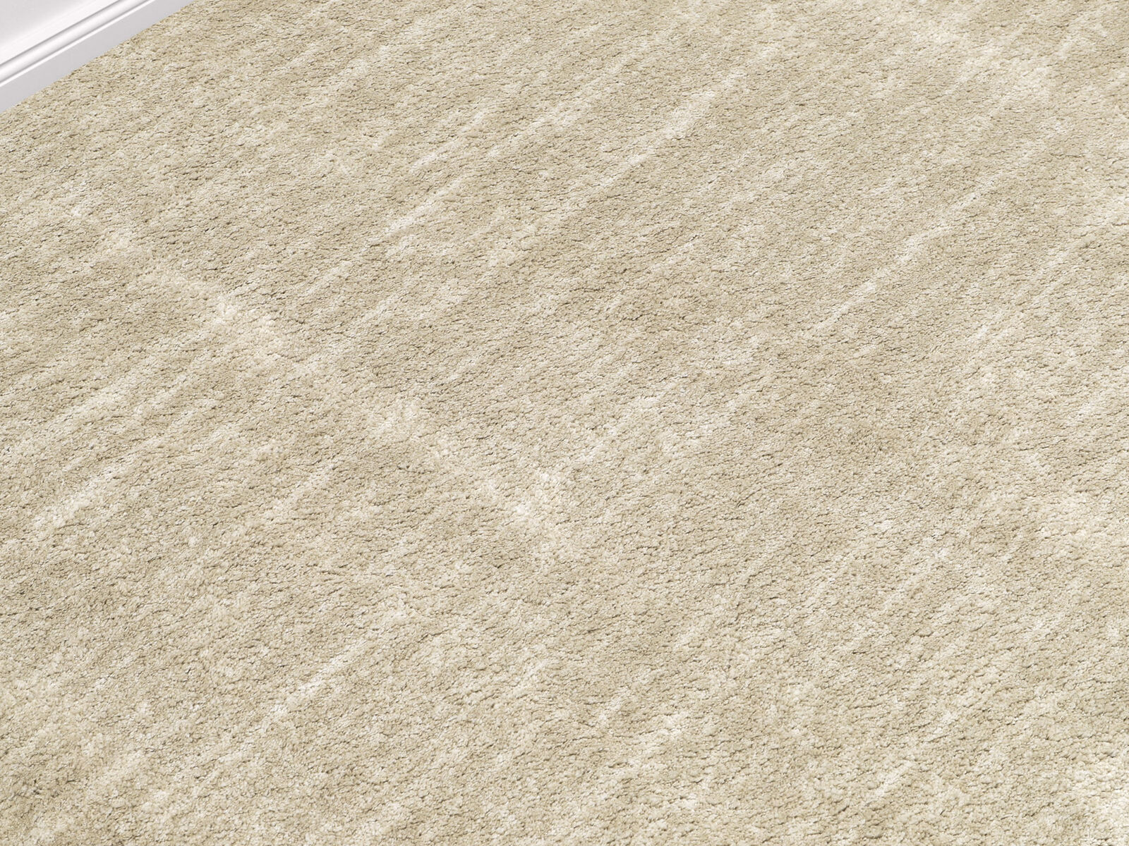 Yuna Hochflor Teppichboden | gemustert | 400cm Breite & Raummaß