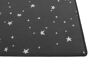SALE Bijou stars schwarz Teppich | 200 x 190 cm