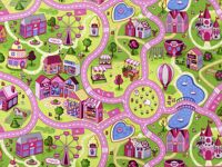 Sweet Town HEVO ® Kinderteppich | Spielteppich im Wunschmaß & Wunschform