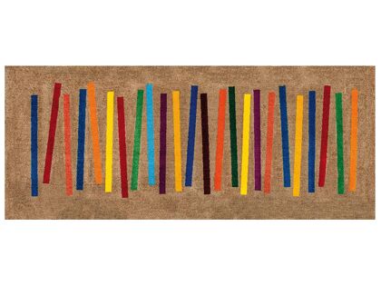 Wash+Dry Decor Fußmatte Mixed Stripes| 80x200 cm