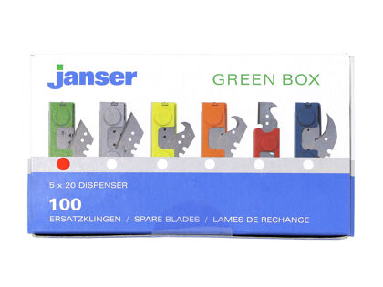 GREEN BOX Trapezklingen | 100 Stück