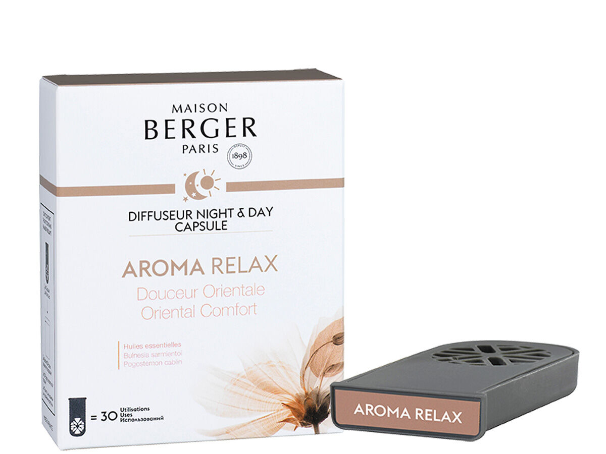 AROMA Relax Nachfüllkapsel* | für Night & Day Diffusor von Maison Berger Paris 8022*