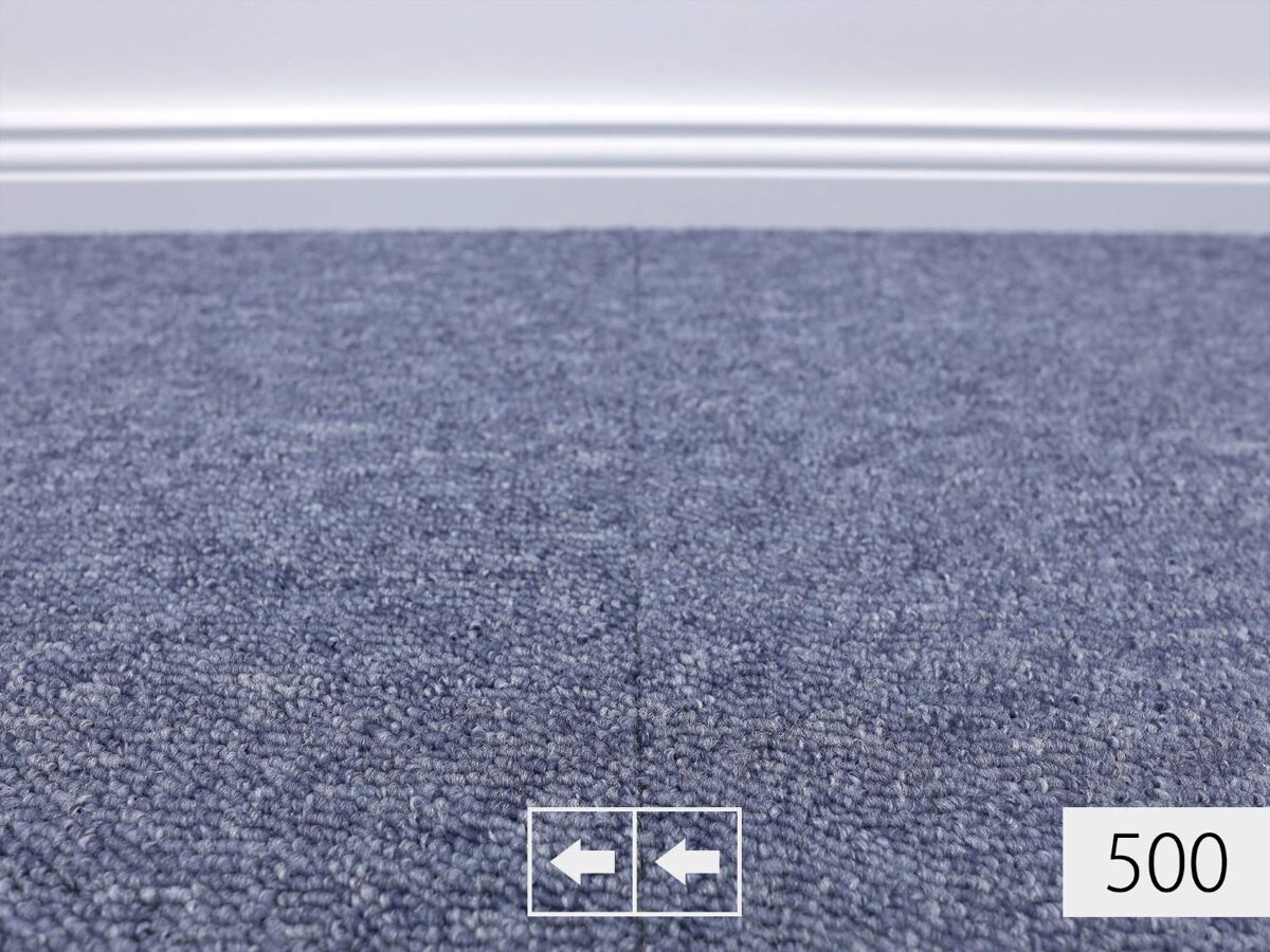Largo Teppichfliese | melierte Schlinge | Format 50x50cm
