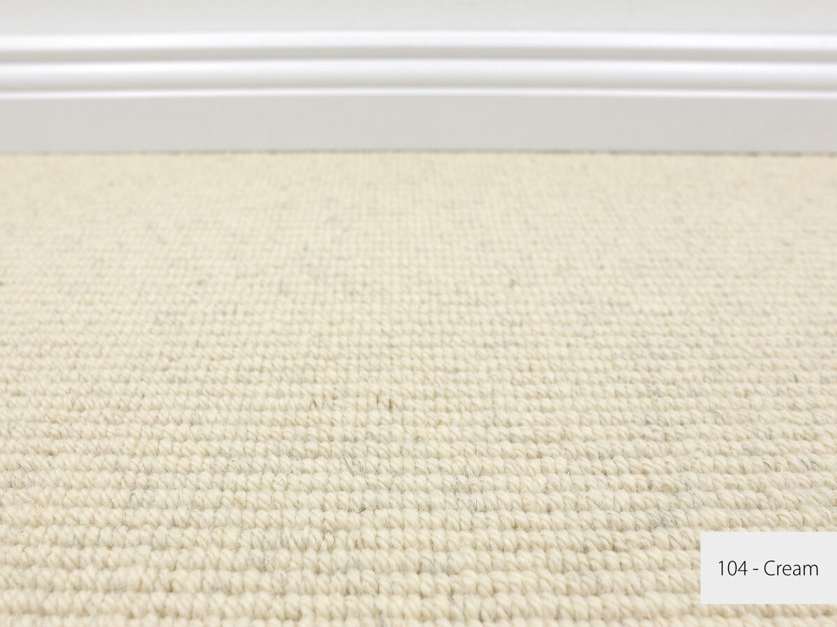Best Wool Prague Teppichboden | 100% reine Schurwolle | 400 & 500cm Breite