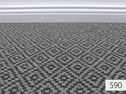 Center Teppichboden | gemustertes Flachgewebe | 400cm Breite & Raummaß