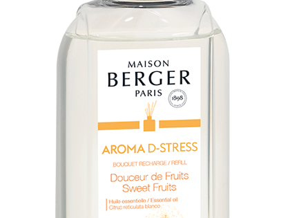 Maison Berger Aroma D-Stress | Nachfüllflasche für Parfum Bouquets 6264