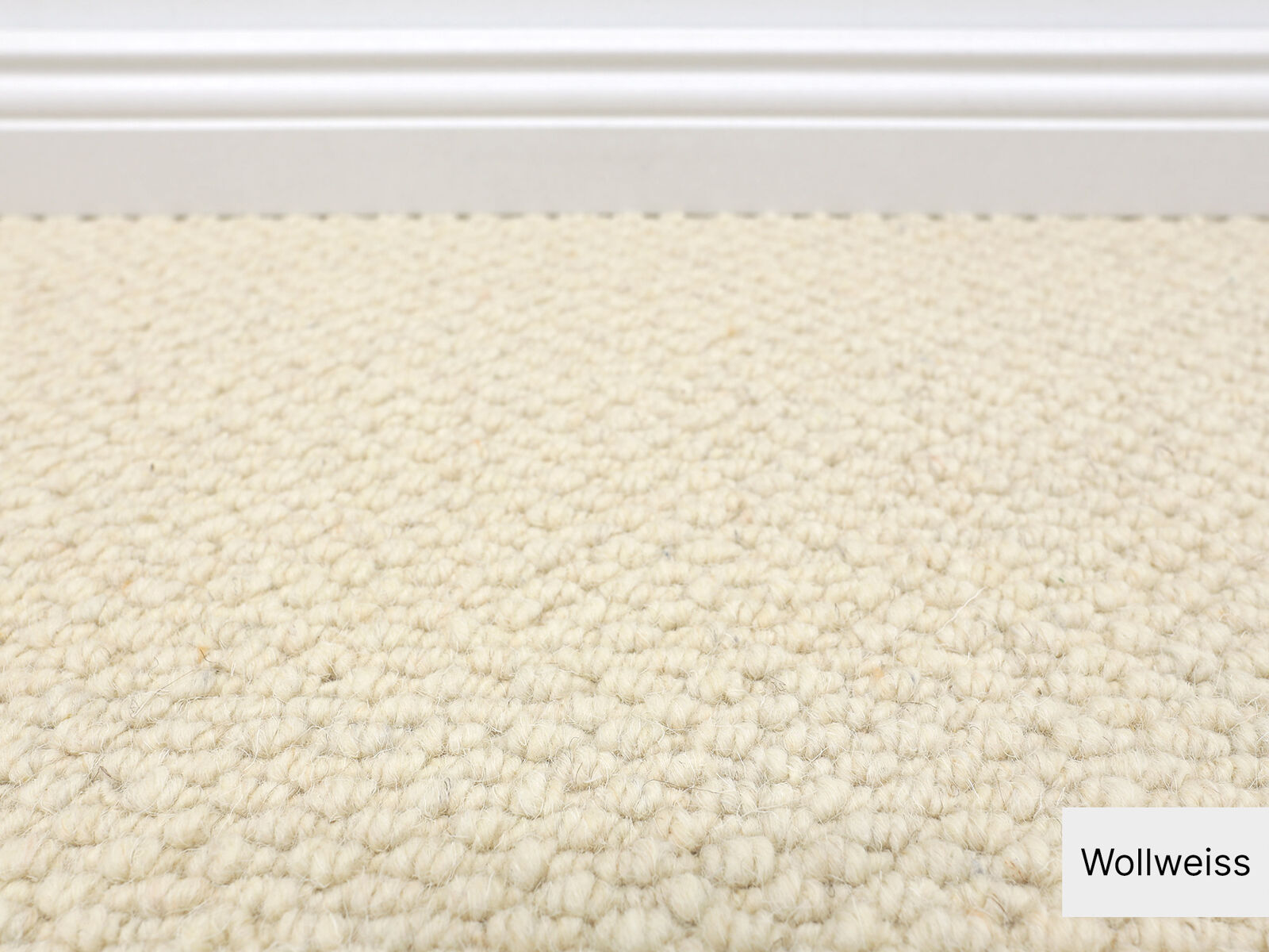 Bern Schlingen Teppichboden | 100% Wolle | 400cm Breite & Raummaß
