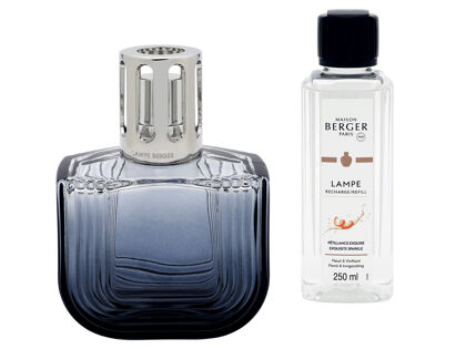 Maison Berger Paris Duftlampe 4555*| Geschenkset Olymp Grau + 250ml Parfum de Maison