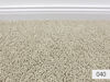 Van Besouw 3810 Teppichboden | 100% Naturfaser | geraschelte Baumwolle | 400cm Breite