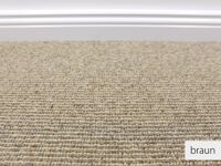 Leeds Fein Berber Teppichboden | 100% Wolle | 400 & 500cm & Raummaß