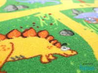 Dinosaurier Spielteppich | Kinderteppich | Wunschmaß & Wunschform