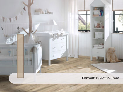 Kork-Designboden Comfort Classic | Tschita Eiche | 4V-Fuge | zum Klicken | 7500258006