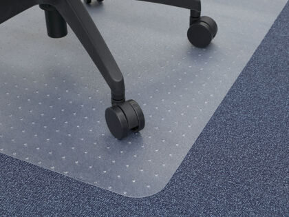Computex anti-statik Bodenschutzmatte | für Teppich bis 6mm | verschiedene Größen